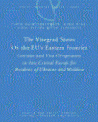 Book cover: The Visegrad States on the EU’s Eastern Frontier by Slosarcik and others