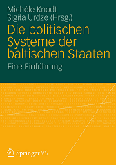 Book cover: Die politischen System der baltischen Staaten